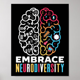 Póster Adoptar el diseño de la neurodiversidad para un au