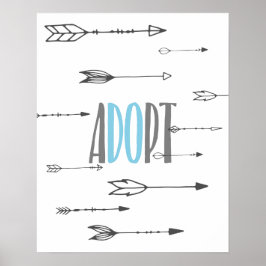 Póster Adoptar Poster