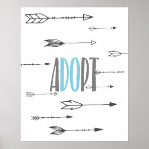 Póster Adoptar Poster
