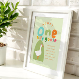 Póster Adoptar un Stuffie, un tonto se gana el primer cum