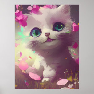 Póster Adorable Kitten