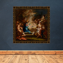 Póster Adoración de los Navidades de Shepherds Sebastiano