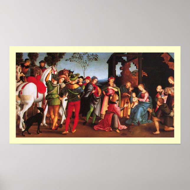 PÓSTER ADORACIÓN DEL MAGI (Frente)