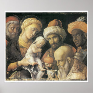 Póster Adoración del Magi