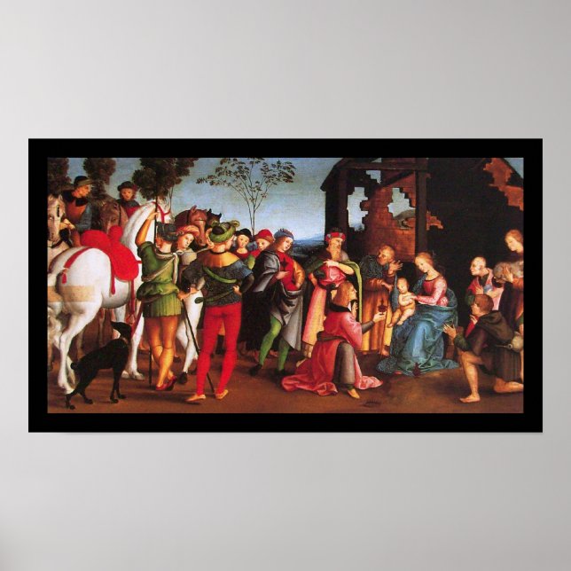 PÓSTER ADORACIÓN DEL MAGI (Frente)