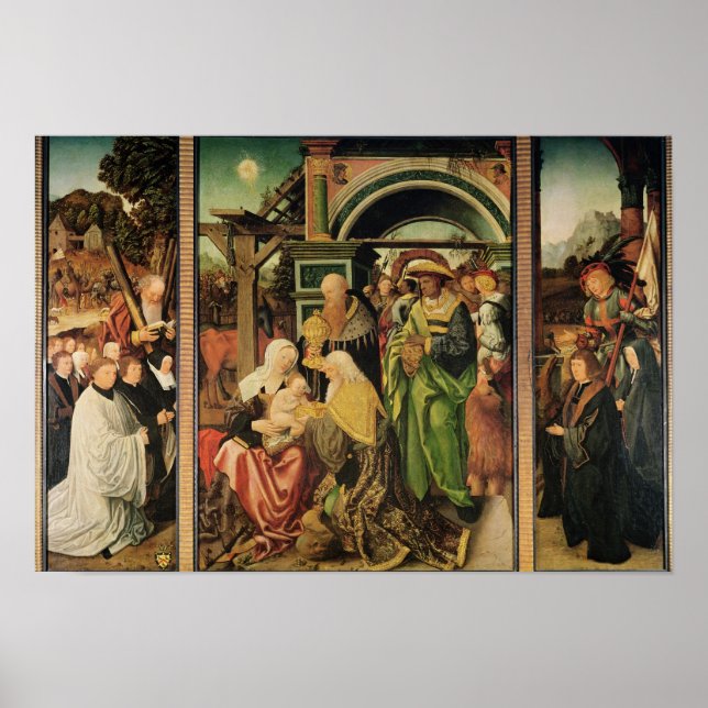 Póster Adoración del Magi 2 (Frente)