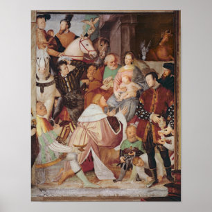 Póster Adoración del Magi, c.1532-35
