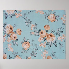 Póster Adorando flores - 11x14 Poster / Cambiar 2 lienzo