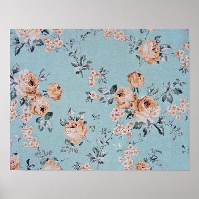 Póster Adorando flores - 11x14 Poster / Cambiar 2 lienzo (Frente)