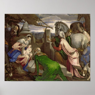 Póster Adoration of the Magi, 1563-64