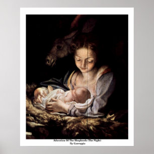 Póster Adoration Of The Shepherds (The Night)