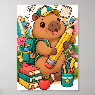 Póster Adorno de pared de cabypara lindo