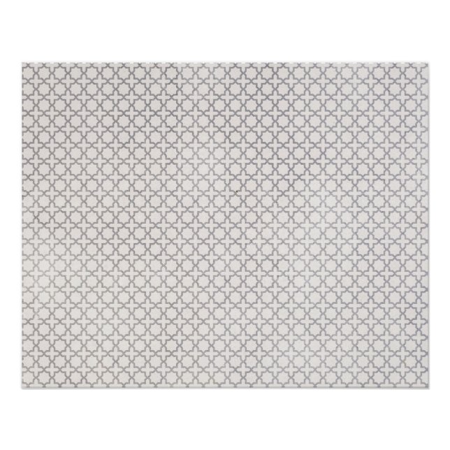 Póster Adorno elegante arabesco (Anverso)