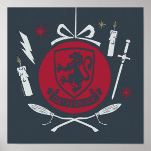 Póster Adorno navideño con estampado de GRYFFINDOR™