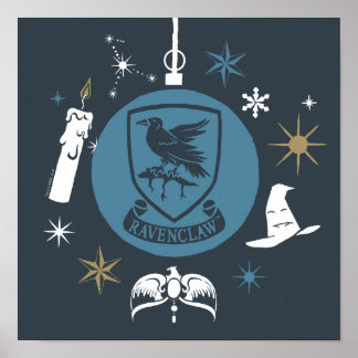 Póster Adorno navideño gráfico de RAVENCLAW™