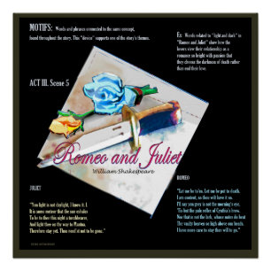 Póster Adornos de Romeo y de Juliet