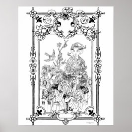 Poster adulto colorista "Momentos de arte de soled