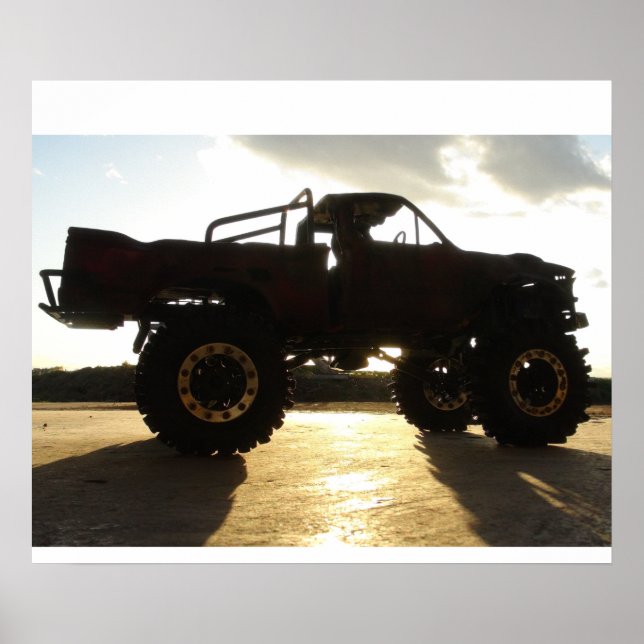 Póster ADVENTURAS RC - Top Gear Toyota Hilux (Frente)