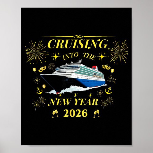 Póster Adventure Awaits – Welcome 2026  (Frente)