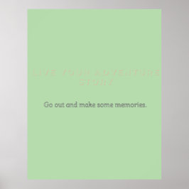 Póster Adventure Story Poster