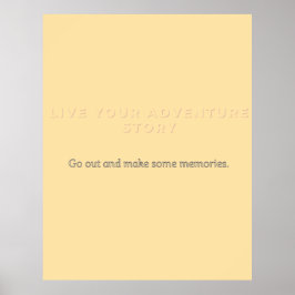 Póster Adventure Story Poster