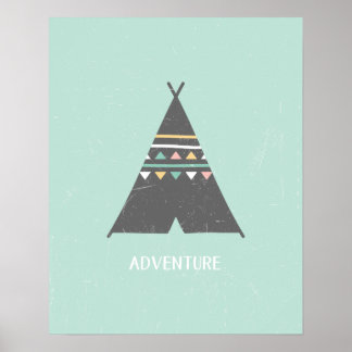 Póster Adventure Wall Art
