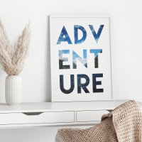 Adventure Word Art Travel Photography