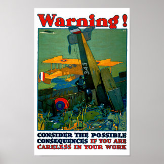 Póster ¡Advertencia!