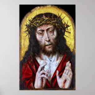 Póster Aelbert Bouts El hombre de las penas