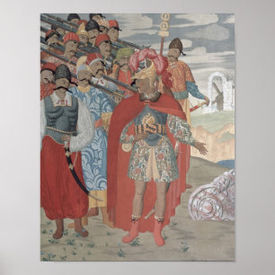 Póster Aeneas and his Soldiers, 1919