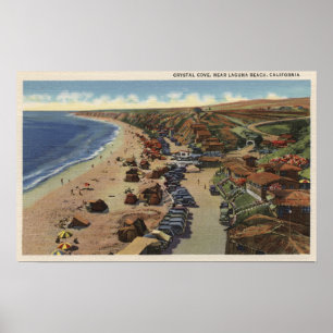 Póster Aerial de Crystal Cove