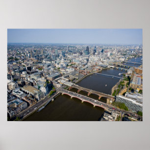 Póster Aerial View of London