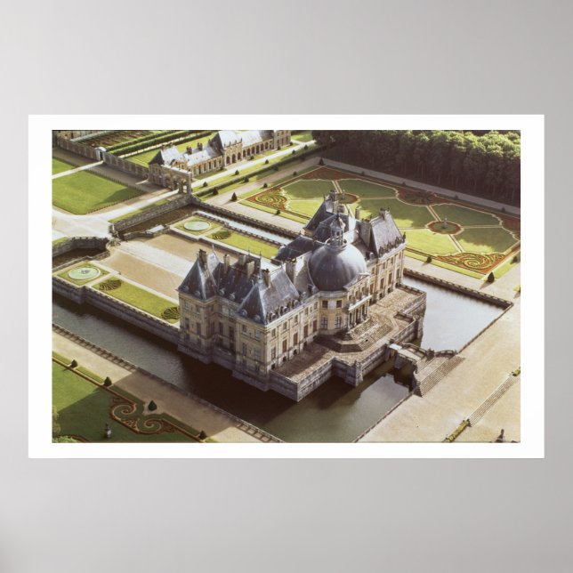 Póster Aerial view of the Chateau, designed for Nicholas (Frente)