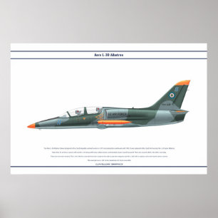 Póster Aero L-39 Uzbekistán