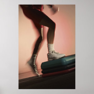 Póster Aeróbicos