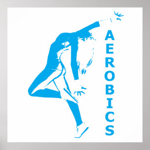 Póster Aerobics