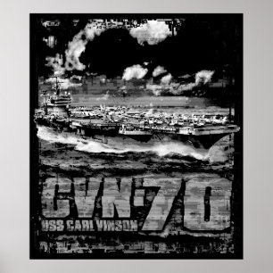 Póster Aerolínea Carl Vinson