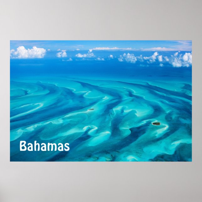Póster Aeronave de Bahamas (Frente)