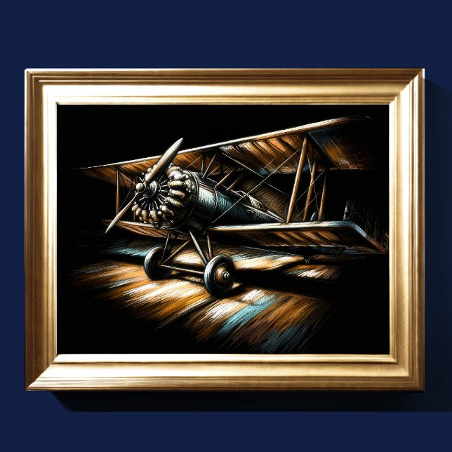 Póster Aeronave II de la Antigüedad Pastel (Subido por el creador)