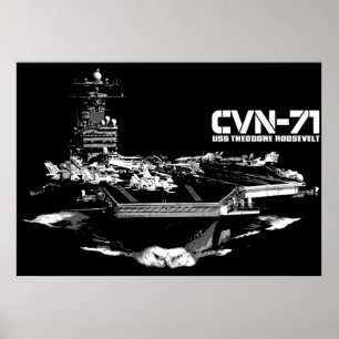 Póster Aeronave Theodore Roosevelt Print