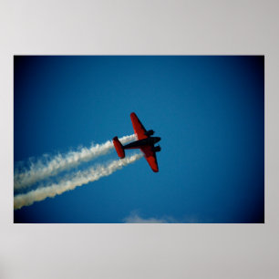 Póster Aeronaves Classic Beech 18