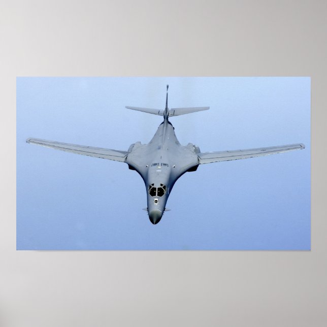 Póster Aeronaves de compensación B-1B (Frente)