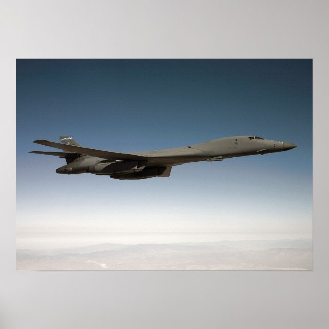 Póster Aeronaves de compensación B-1B (Frente)