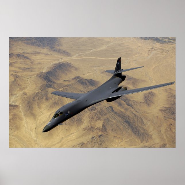 Póster Aeronaves de compensación B-1B (Frente)