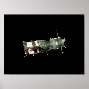 Póster Aeronaves espaciales Soyuz (Proyecto de Ensayo Apo
