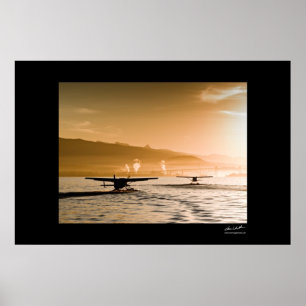 Póster Aeronaves marinas