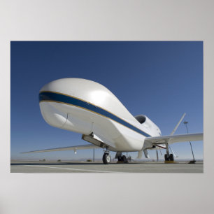 Póster Aeronaves no tripuladas Global Hawk