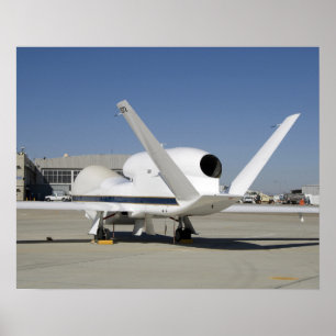 Póster Aeronaves no tripuladas Global Hawk 2