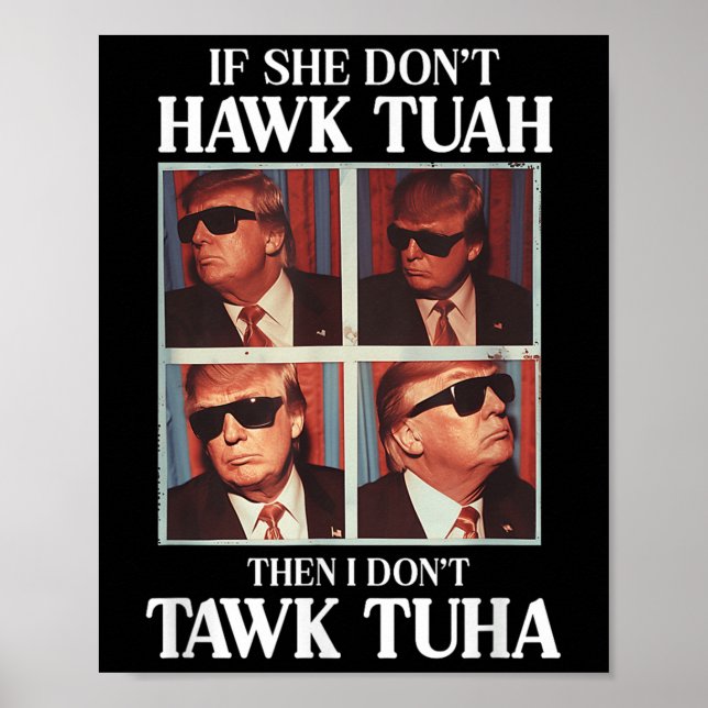 Póster Aeropuerto de Hawk Tush 2024 (Frente)