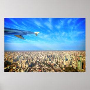 Póster Aeropuerto de la ciudad - Jorge Newbery AEP